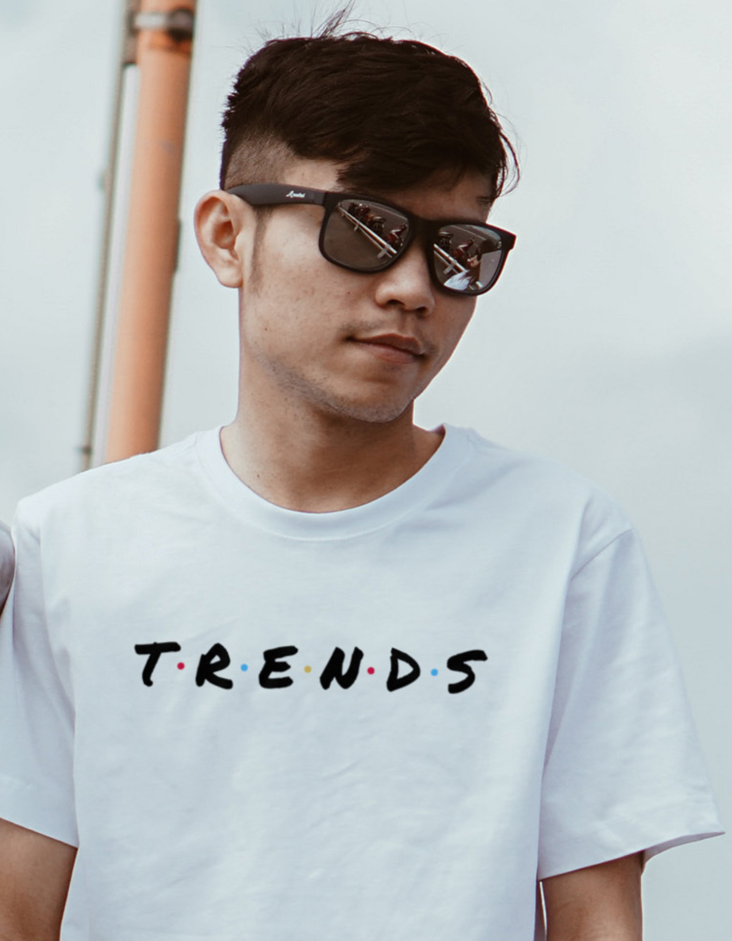 TRENDS Chest Logo Tee – Momentum Edition