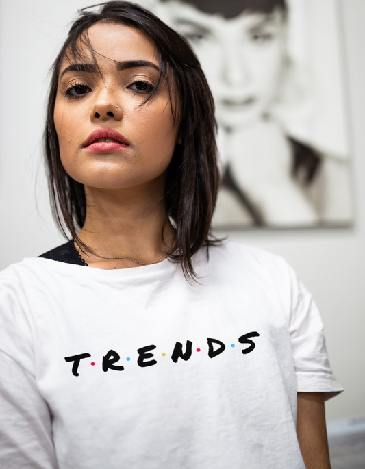 TRENDS Chest Logo Tee – Momentum Edition