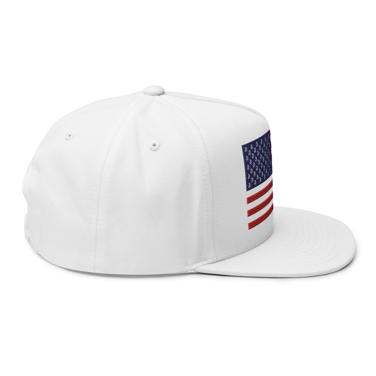 Flat Bill Cap (Embroidery)