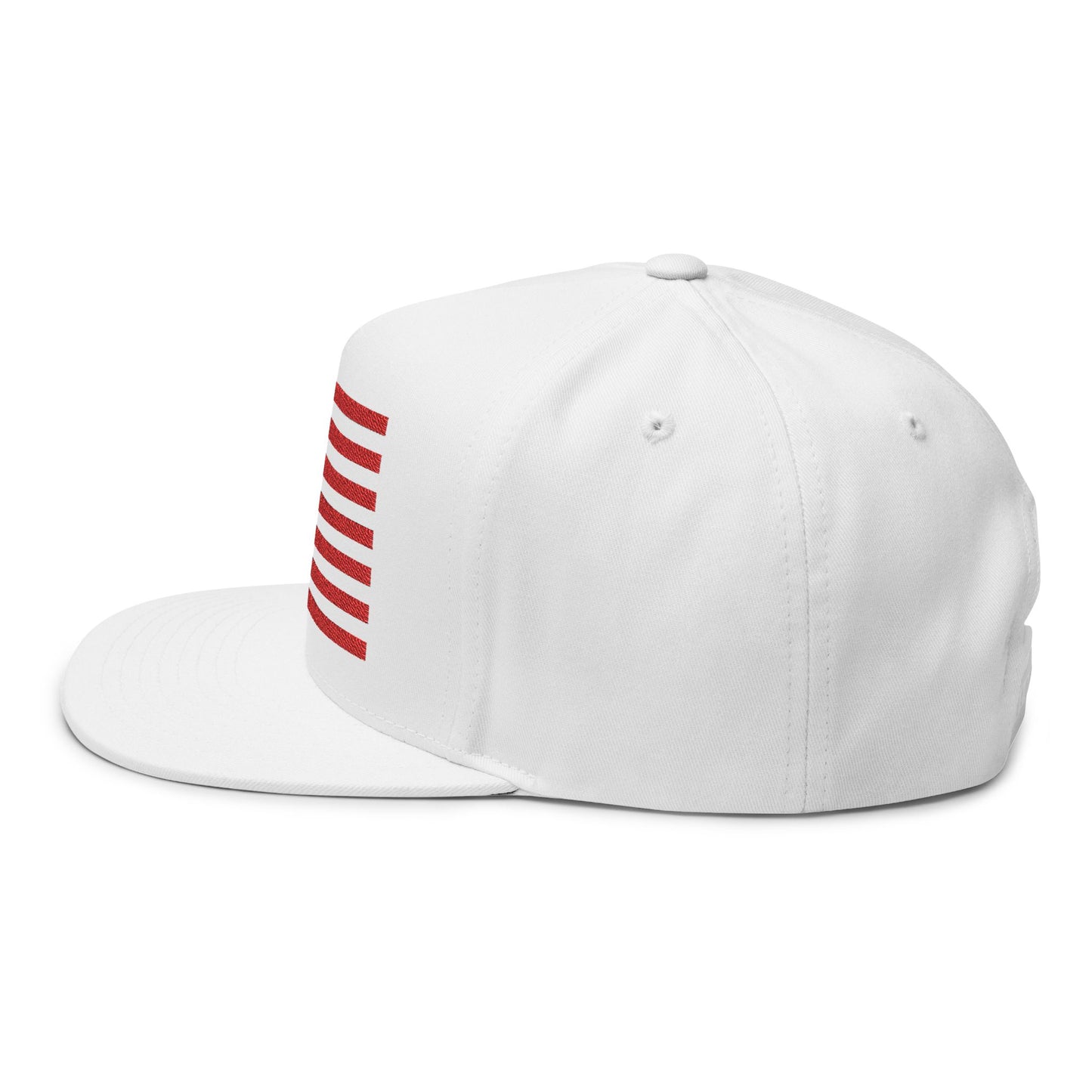 Flat Bill Cap (Embroidery)