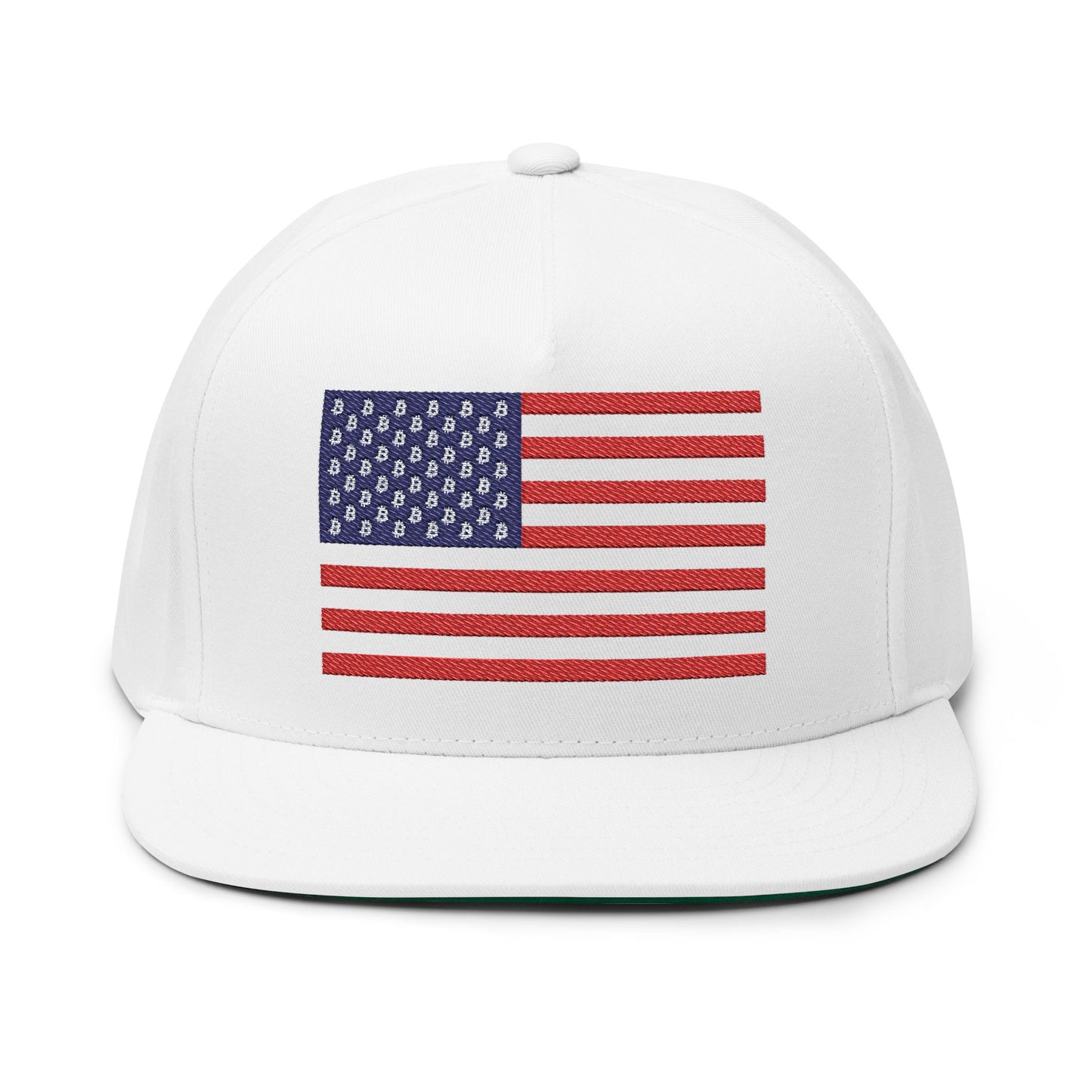 Flat Bill Cap (Embroidery)