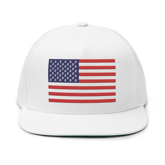 Flat Bill Cap (Embroidery)